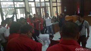 Sukacita Kader PKPI Saat Dinyatakan Lolos Ikut Pemilu 2019