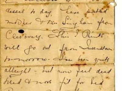 Foto: Ini Surat yang Ditulis di Atas Titanic 106 Tahun Lalu