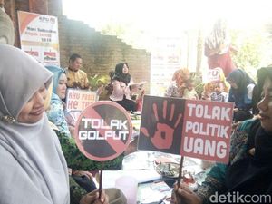 Begini Cara KPU Ajak Emak-emak di Demak Tolak Politik Uang