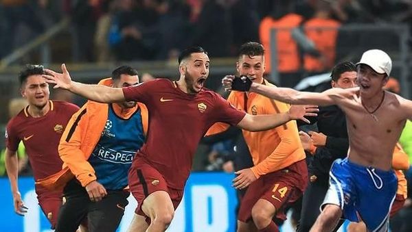 Parade Meme Kocak AS Roma Lumat Barcelona