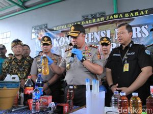 Wow, Ini Omzet Produksi Miras Oplosan Maut di Kabupaten Bandung