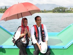 Saat Iriana Mengaku Cemburu Lihat Jokowi Dipeluk Wanita Lain