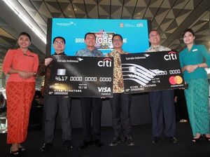 Manjakan Penumpang, Garuda Indonesia Gandeng Citi