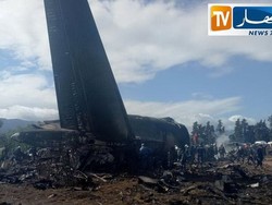 Saksi Jatuhnya Pesawat Militer Aljazair: Banyak Korban Terbakar