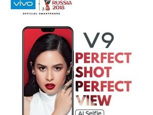 Vivo V9 Tawarkan Layar FHD+ Futuristik, Harga di Bawah Rp 4 Juta