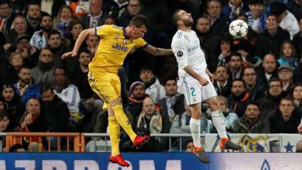 Juventus sempat membuat Sergio Ramos tegang di kursi penonton.