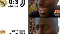Jangan senyum dulu kalau wasit belum meniup peluit akhir. (Foto: Instagram)