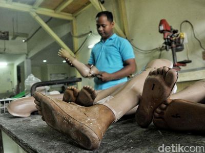 Mengintip Bengkel Tangan dan Kaki Palsu