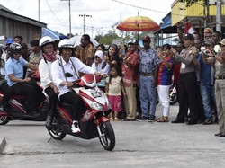 Motor Listrik yang Dipakai Jokowi Hanya Dijual di Papua