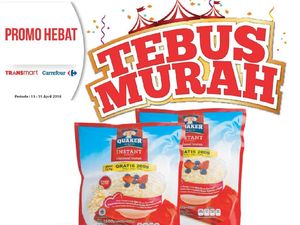 Tebus Murah Oatmeal Hanya di Transmart Carrefour