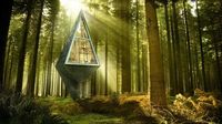 Rumah Pohon Gokil, dari Bentuk UFO Hingga Kamuflase