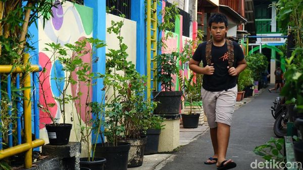 Cantik dan Asrinya Kampung Warna-warni di Johar Baru Jakpus