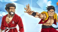Pertemuan Salah di Liverpool dengan AS Roma tak ubahnya pertarungan dragon ball. (Foto: Twitter @brfootball)