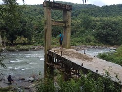 Proyek Jembatan di Maros yang Mangkrak Bisa Kelar Desember 2018