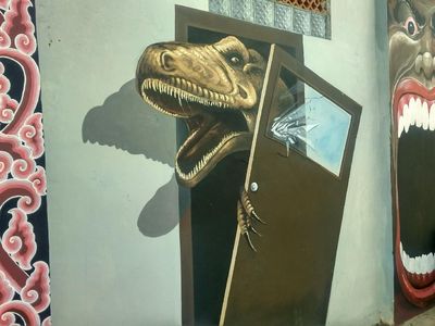 Foto: Melihat Kampung Berhias Mural 3D di Cirebon