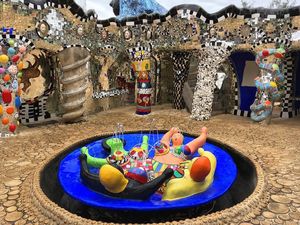 Foto: Taman Tarot yang Unik di Italia