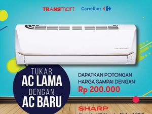 Cuma di Sini Bisa Tukar AC Lama dengan AC Baru
