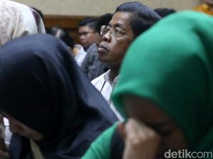 Mensos Idrus Marham Ikut Simak Pleidoi Novanto