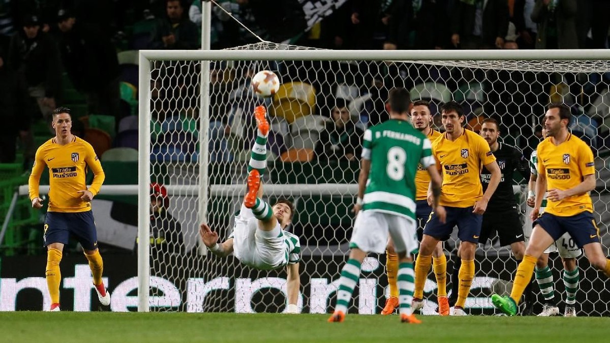 Atletico Madrid ke semifiinal Liga Europa.(Foto: Pedro Nunes/Reuters)