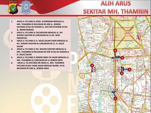 Ada Syuting di Sarinah, Jl MH Thamrin Ditutup Ada Syuting di Sarinah, Jl MH Thamrin Ditutup