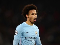 Winger Manchester City Leroy Sane berada di durutan 13 pemain paling bernilai. Pemain yang tak dibawa Jerman ke Piala Dunia 2018 ini punya nilai 152,2 juta euro. (Foto: Catherine Ivill/Getty Images)