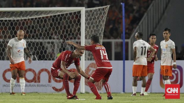 Persija Jakarta berhasil mengalahkan Borneo FC dengan skor 2-0.