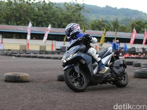 Skutik Sporty Ini Asyik Juga untuk Balapan Skutik Sporty Ini Asyik Juga untuk Balapan