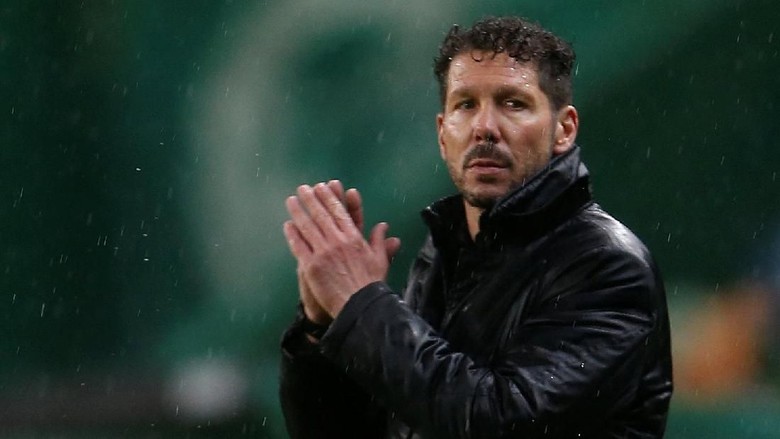 Simeone: Peluang Atletico-Arsenal 50-50