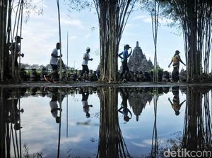 Ribuan Pelari Ramaikan Mandiri Jogja Marathon