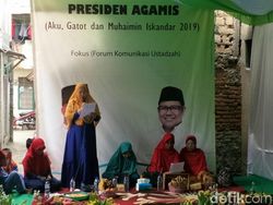 Forum Ustazah Deklarasikan Gatot-Cak Imin untuk Pilpres