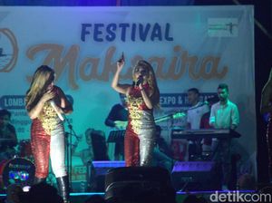 3 Srigala Sampai Putri Indonesia Goyang Festival Maksaira