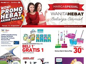Transmart Carrefour Gelar Promo Turun Harga, Ada Sepeda Listrik!