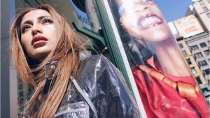 Keceriaan dan Mata Sembab Jessica Iskandar di Amerika
