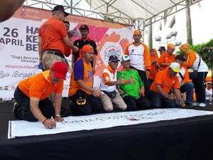 BNPB Sosialisasi Hari Kesiapsiagaan Bencana di CFD Menteng