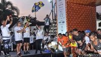 Menteri BUMN Lepas Peserta Mandiri Jogja Marathon