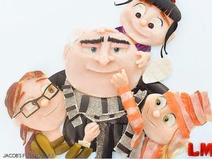 10 Bekal Kreatif Ini Berbentuk Karakter Dispicable Me hingga Snow White yang Lucu