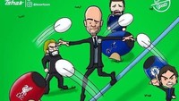 Pep Guardiola tak tergoyahkan di Premier League musim ini. (Foto: Instagram)