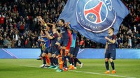 PSG menempati peringkat kelima. Paris Saint-Germain punya 29 juta followers (Charles Platiau/Reuters)