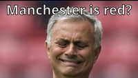 Secara mengejutkan MU kalah dari WBA di Old Traffod, Minggu (15/4/2018) malam WIB. (Foto: Instagram)