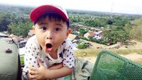 Tingkah Lucu Ichal, Putra Komedian Daus Mini