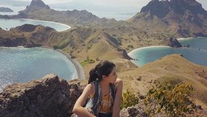 Maudy Ayunda yang Terdiam Melihat Alam Indonesia