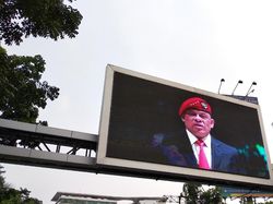 HUT Kopassus, Gatot Ucapkan Selamat Lewat Videotron Jakarta-Bandung
