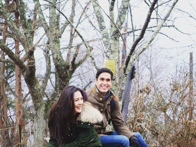 Foto: Travelingnya Marcel Chandrawinata & Istri