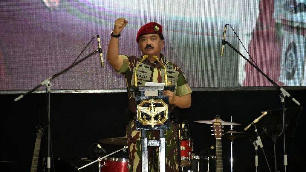 Panglima TNI Hadiri Syukuran HUT ke-66 Kopassus