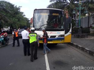 Potong Kompas Akibat Proyek Jalan Layang Manahan, 8 Bus Ditilang Potong Kompas Akibat Proyek Jalan Layang Manahan, 8 Bus Ditilang