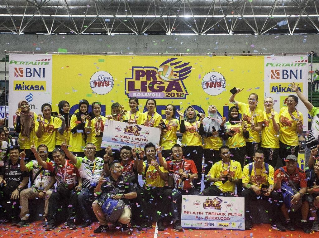 Proliga Selesai, Timnas Voli Putri Fokus ke Persiapan Asian Games Proliga Selesai, Timnas Voli Putri Fokus ke Persiapan Asian Games