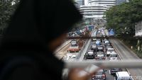 Penataan Jalan dan Trotoar Sudirman Dikebut