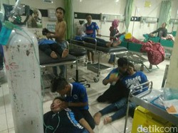 Korban Rusuh Laga Arema vs Persib 77 Orang Sudah Dipulangkan