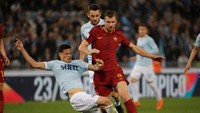 Di laga ini Roma unggul penguasaan bola 56 persen berbanding 44 persen dari Lazio.