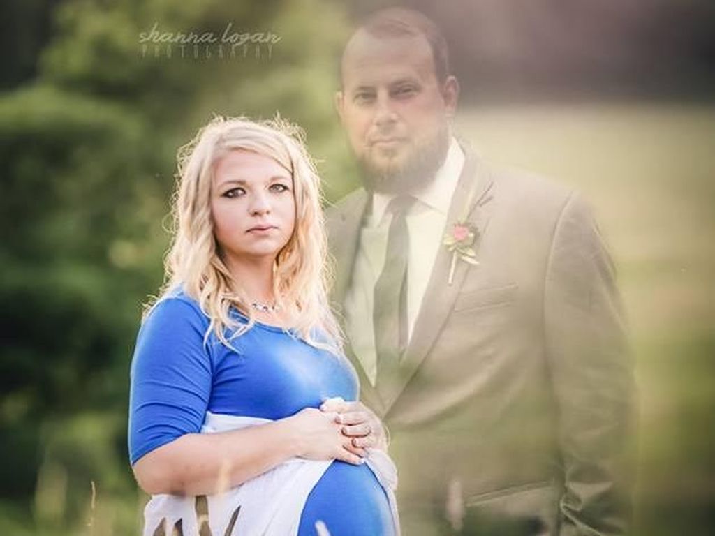 Foto Kehamilan dengan Bayangan Suami, Kisah Wanita Ini Menguras Air Mata